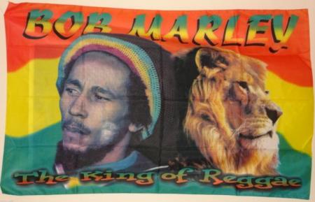 Drapeau Bob Marley